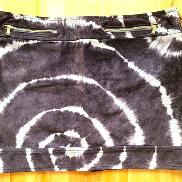 Rachel Roy Leather Mini Skirt - Picture 2 of 11